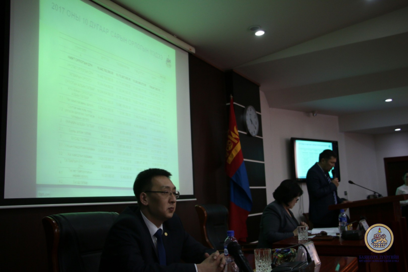 Баянзүрх дүүргийн Иргэдийн Төлөөлөгчдийн Хурлын 7 дугаар хуралдаан болж өндөрлөлөө