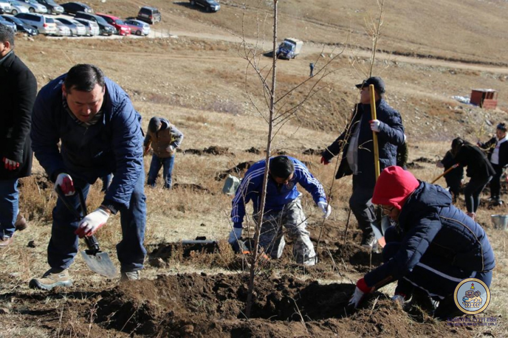 “Мод тарих үндэсний өдөр”-ийн хүрээнд Баянзүрх дүүргийн ИТХ ын албан хаагчид 200 шинс мод тарилаа