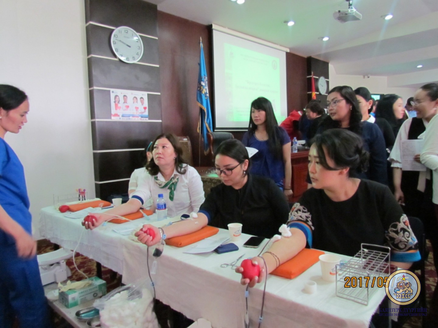 Донорын өдөрлөг зохион байгууллаа