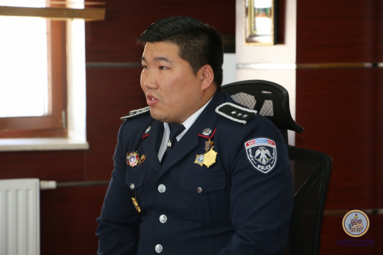 Баянзүрх дүүргийн Иргэдийн Төлөөлөгчдийн Хурлын дарга Ш.Ганчимэг Монгол Улсын Хууль Сахиулахын Их Сургуулийн Цагдаагийн сургуулийн 332 дугаар дамжааны сонсогчдыг хүлээн авч уулзлаа.