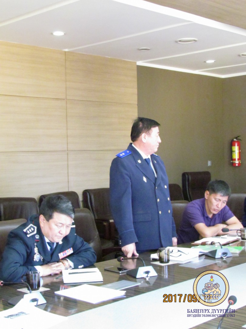 Дүүргийн Гэмт хэргээс урьдчилан сэргийлэх ажлыг зохицуулах салбар зөвлөл хуралдлаа