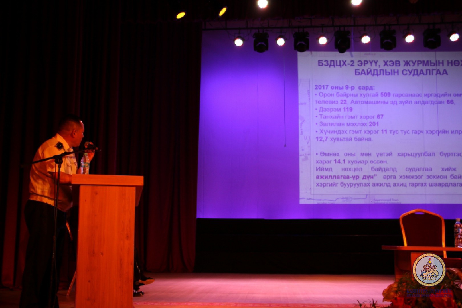 “Оюутан 1000-эргүүл” арга хэмжээний тайлангийн хурал зохион байгуулагдлаа.